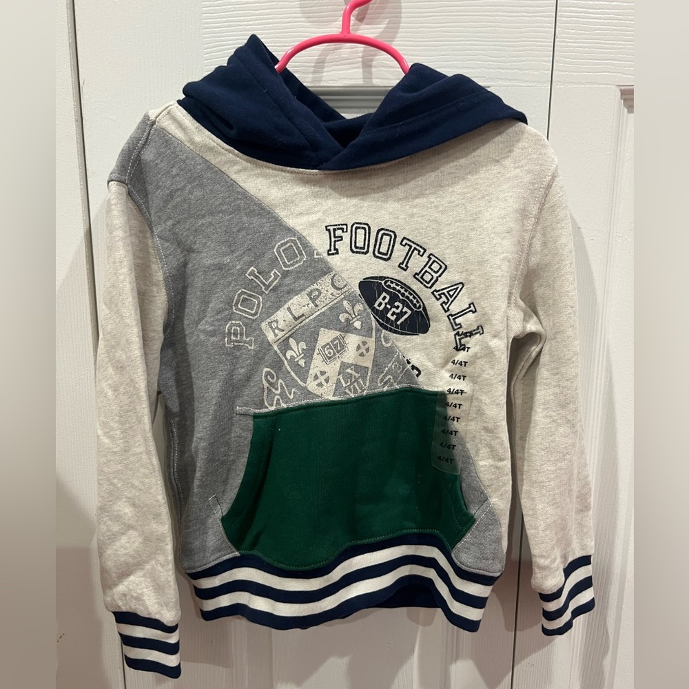 Polo Football Hoodie